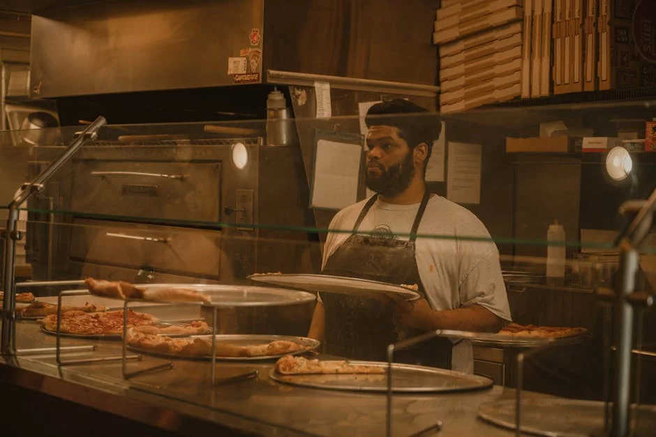 behind scenes imos pizza kitchen preparation